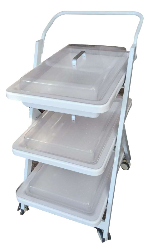 分層設(shè)計(jì)，拿取方便——內(nèi)鏡轉(zhuǎn)運(yùn)車(chē)